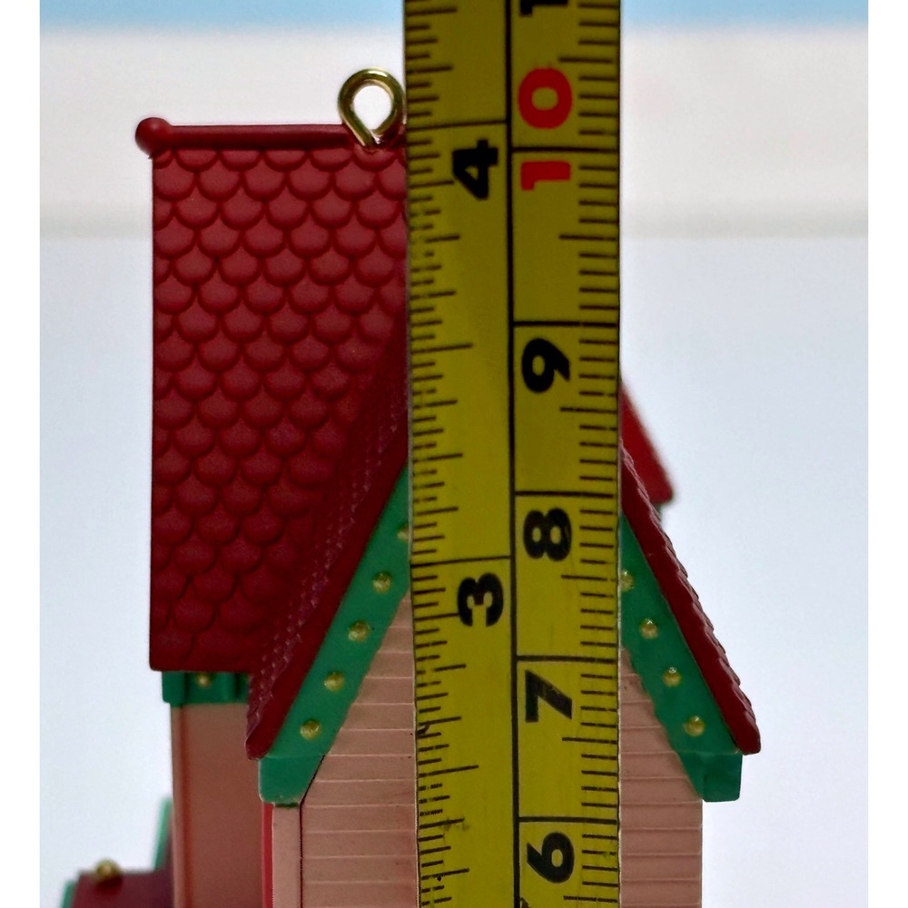 Hallmark‎ Pink Victorian Painted Lady Nostalgic House 1996 christmas ornament - Picture 11 of 11